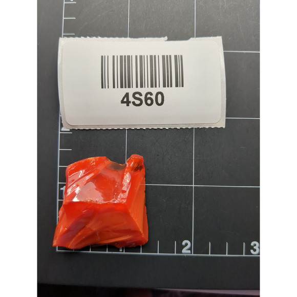 Amberina and Ruby Swirl Slag Art Glass Cullet #4S60 - Picture 6 of 6